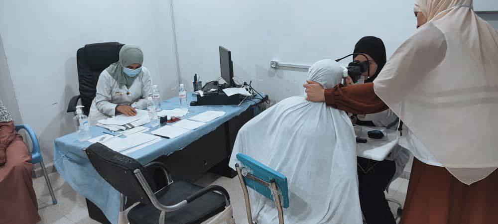 المغير : 600 شخصا يستفيدون من فحوصات طب العيون بدائرة جامعة