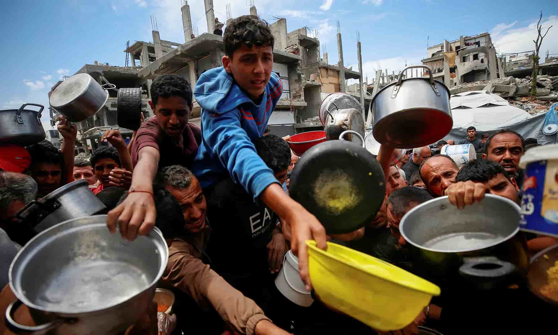 منظمات أممية تؤكد أن الموت جوعا يترصد 1ر2 مليون فلسطيني في غزة