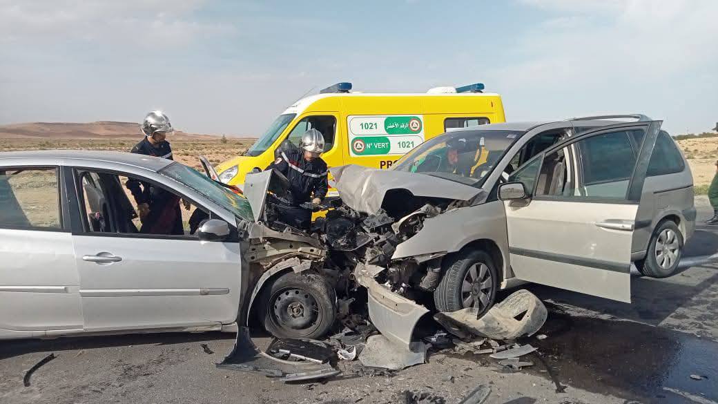حوادث المرور: وفاة 29 شخصا وجرح 1322 آخرين خلال أسبوع