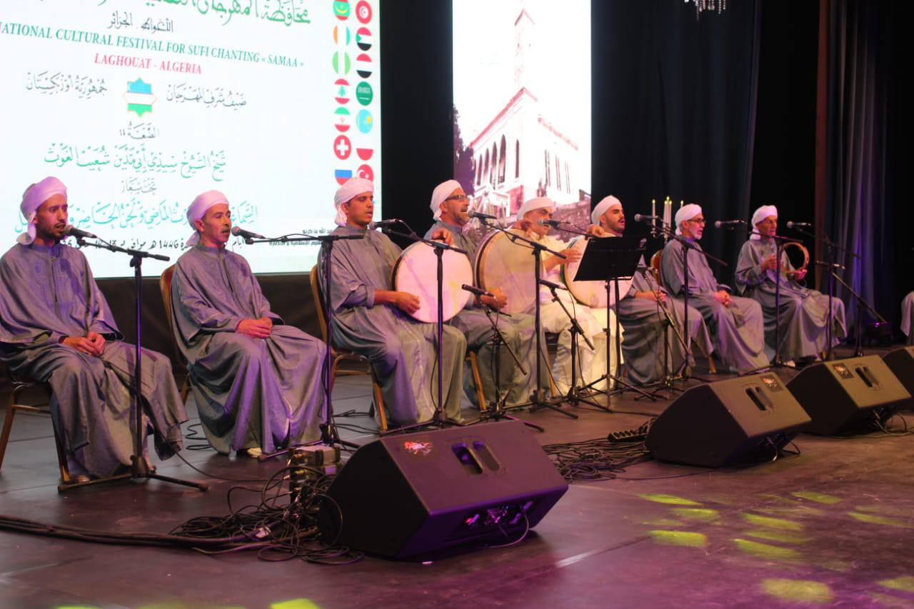الأغواط : إفتتاح الطبعة الحادية عشرة من المهرجان الثقافي الدولي للسماع الصوفي