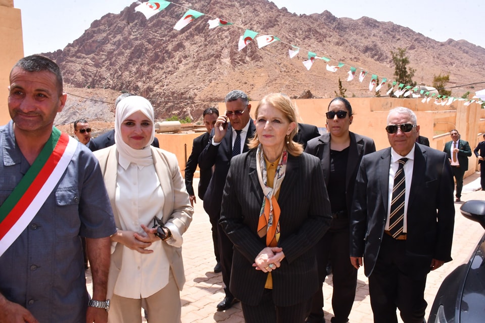 النعامة : وزيرة السياحة تشرف على إفتتاح المؤسسة الفندقية العمومية “مكثر” بعد عصرنتها