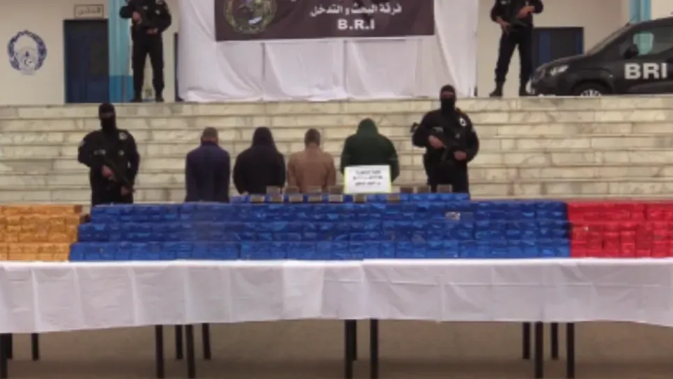 أمن ولاية معسكر: إحباط مخطط إجرامي ينطلق من المغرب, مع ضبط أزيد من 5 قناطير من القنب الهندي