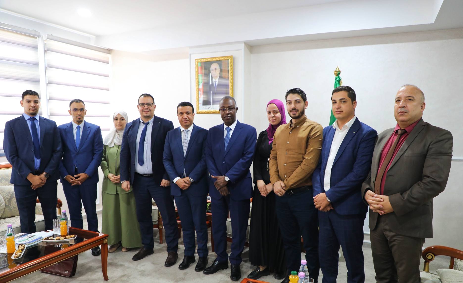 حيداوي يستقبل المدير العام للديوان الوطني لمكافحة المخدرات