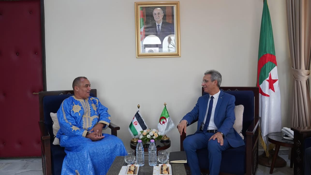 وزير الثقافة والفنون يتباحث مع نظيره الصحراوي سبل دعم التعاون الثقافي بين البلدين