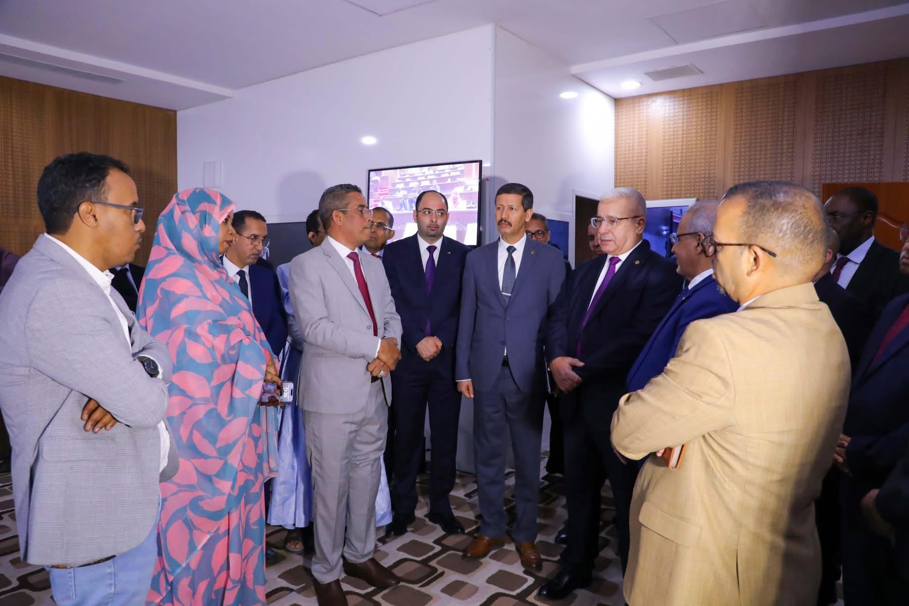 بوغالي يزور بنواكشوط مقر القناة البرلمانية الموريتانية