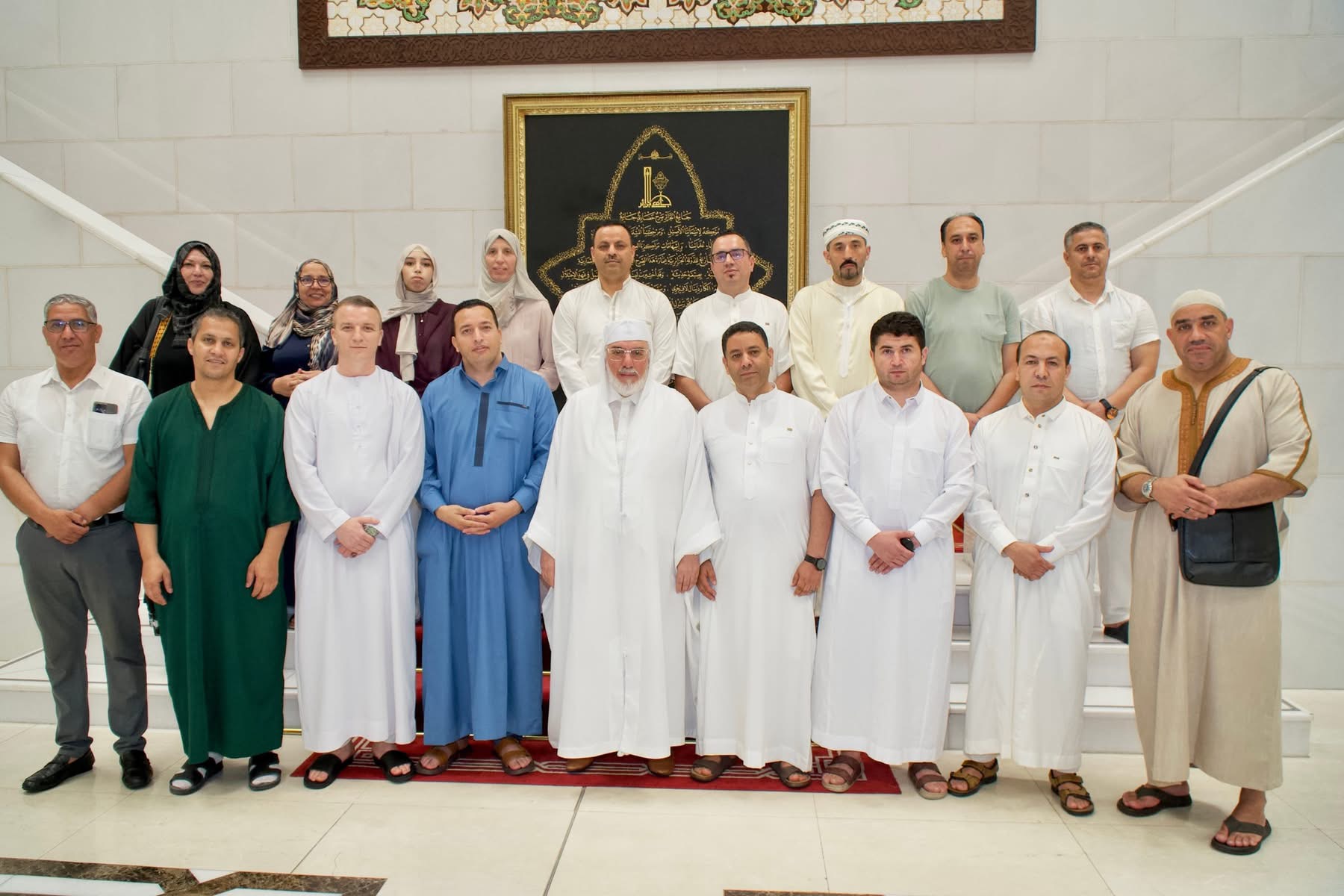 عميد جامع الجزائر يستقبل أعضاء النادي الرياضي الوطنيّ للقضاة