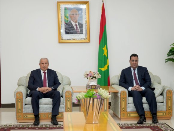 الرئيس المدير العام لسوناطراك يستقبل من طرف الوزير الأول الموريتاني