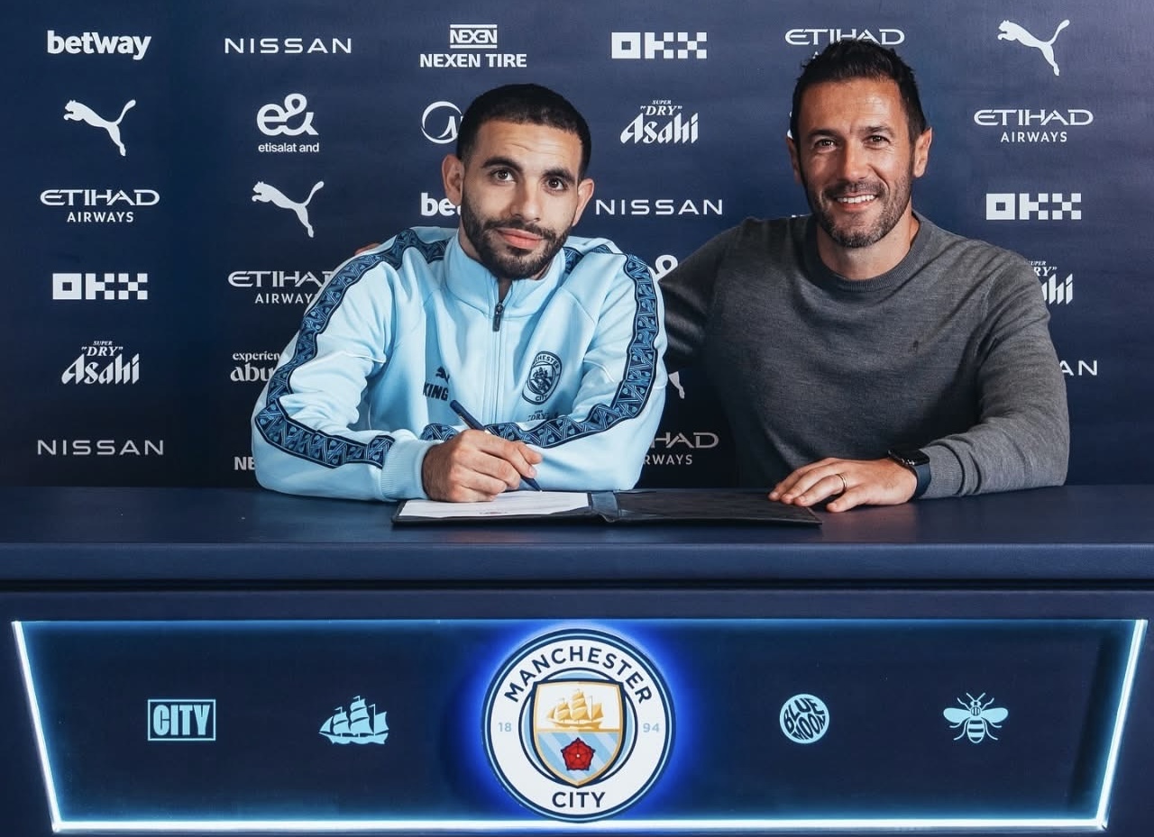 مانشستر سيتي يعلن التعاقد مع الدولي الجزائري آيت نوري حتى 2030