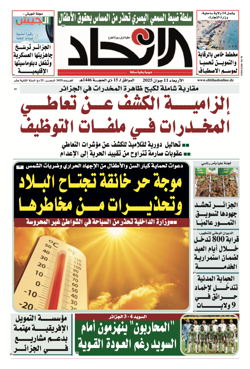 عدد اليوم : 3435