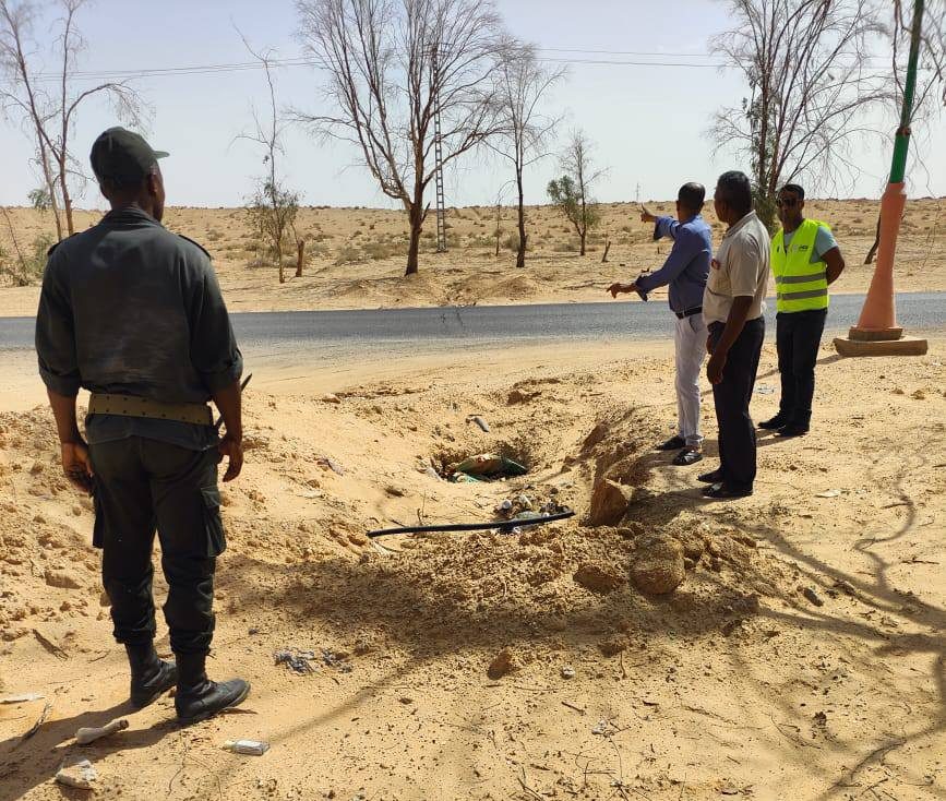 المغير: اطلاق مشروع إنجاز حزامين أخضرين وعملية تنظيف ببلدية أم الطيور