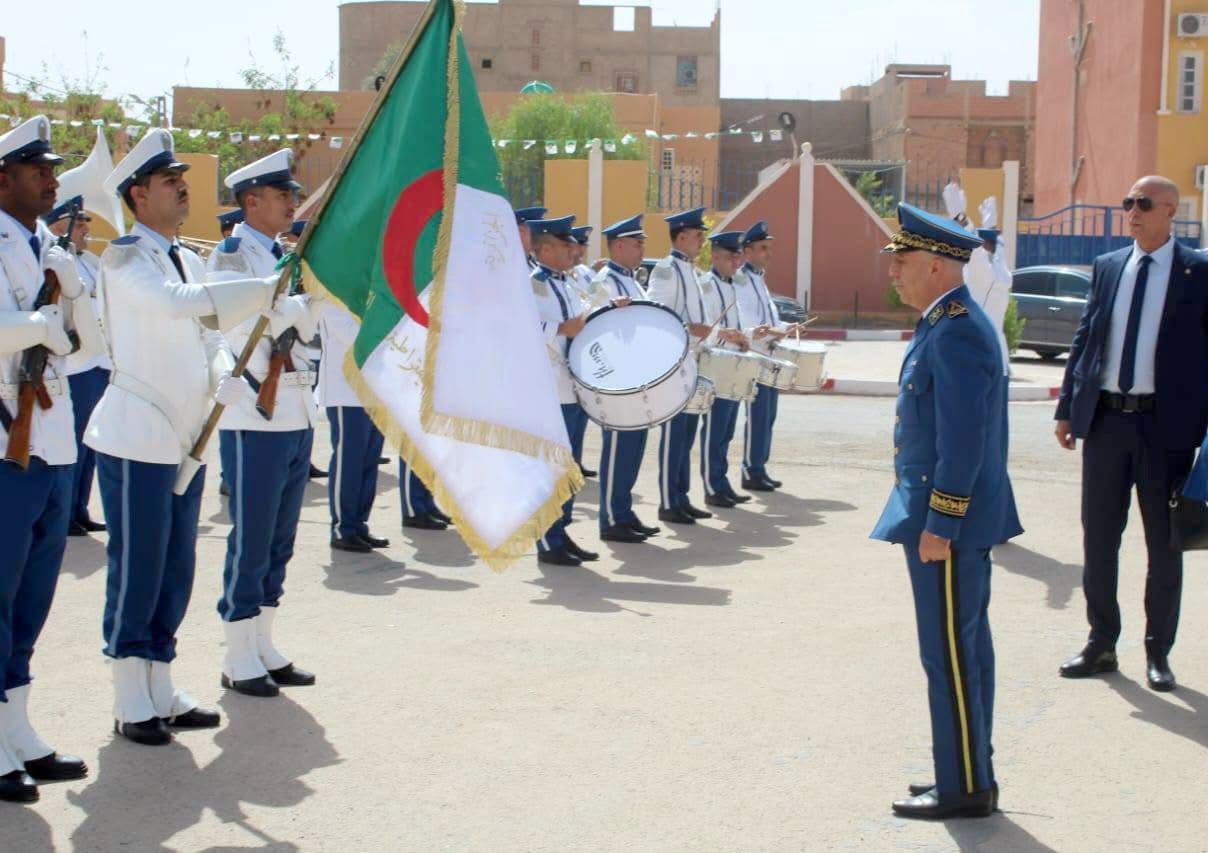 المدير العام للأمن الوطني في زيارة عمل وتفقد لمصالح أمن ولاية بشار