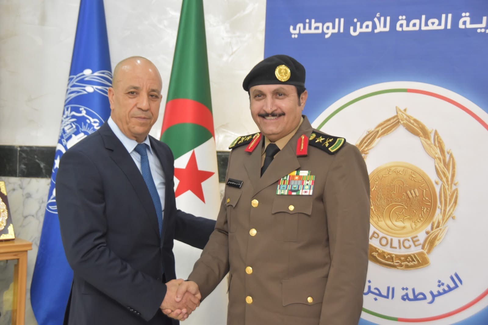 المدير العام للأمن الوطني يستقبل مدير الأمن العام للملكة العربية السعودية