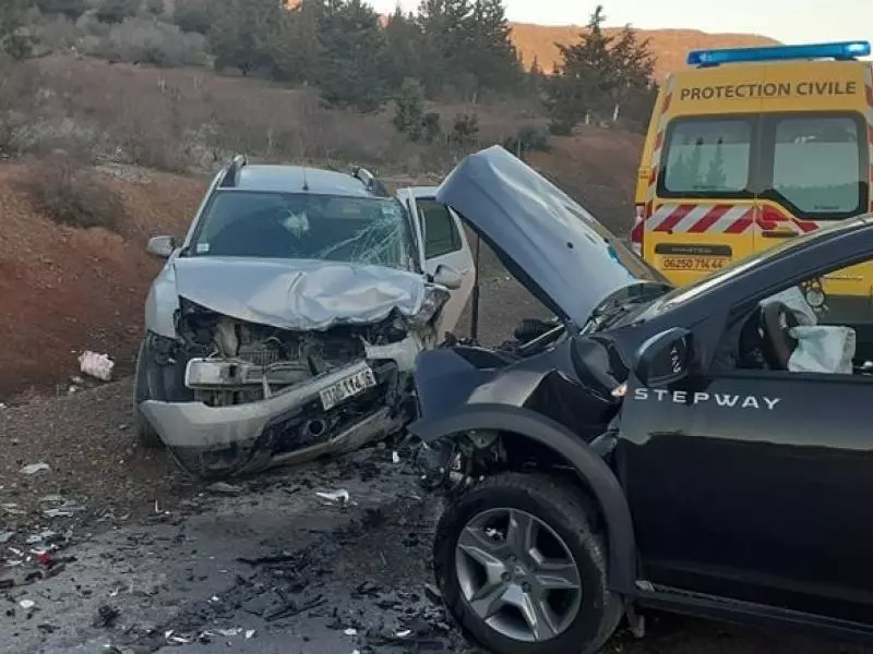 حوادث المرور:وفاة 40 شخصا وإصابة 1910 آخرين خلال أسبوع