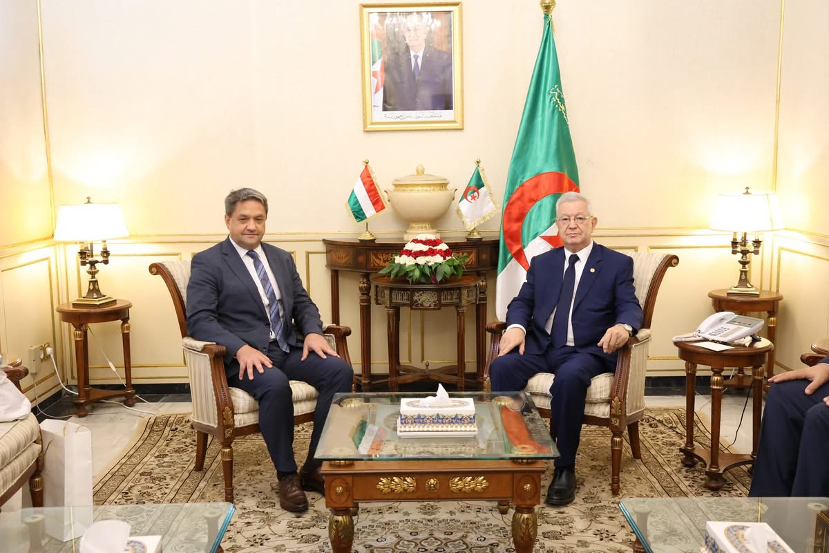 رئيس مجلس الأمة يستقبل سفير المجر لدى الجزائر