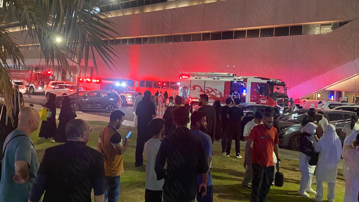 الكويت : السيطرة على حريق محدود في مبنى تابع لمستشفى الجهراء
