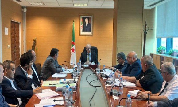 المعرض الإفريقي للتجارة البينية بالجزائر : وزير التجارة يترأس اجتماعا تنسيقيا لمتابعة التحضيرات