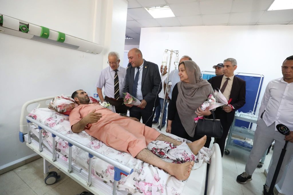 حادث سقوط الحافلة بوادي الحراش: وفد عن مجلس الأمة يتفقد حالة المصابين