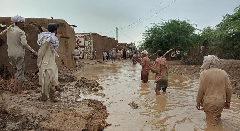 وفاة أكثر من 700 شخص منذ جوان الماضي بسبب الفيضانات في باكستان