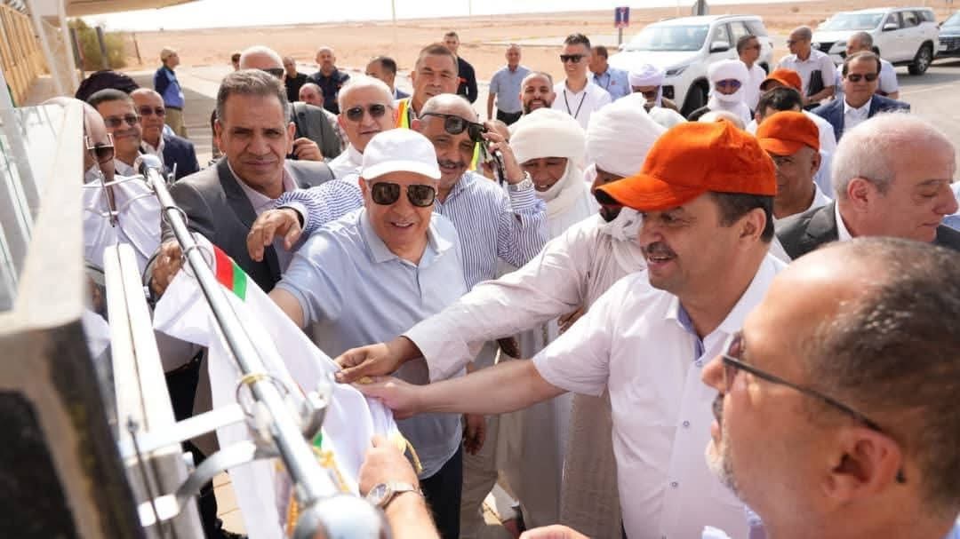 عرقاب يشرف بولاية إليزي على تدشين عدة منشآت بناحية الإنتاج تين فويي تابنكورت