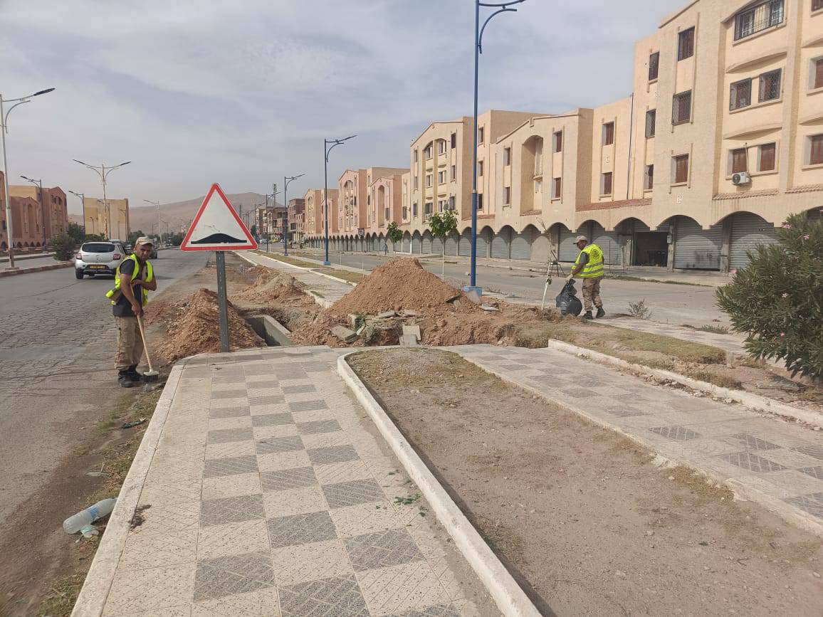 المسيلة: إطلاق أشغال إنجاز العديد من مشاريع التهيئة الحضرية بالولاية المنتدبة بوسعادة