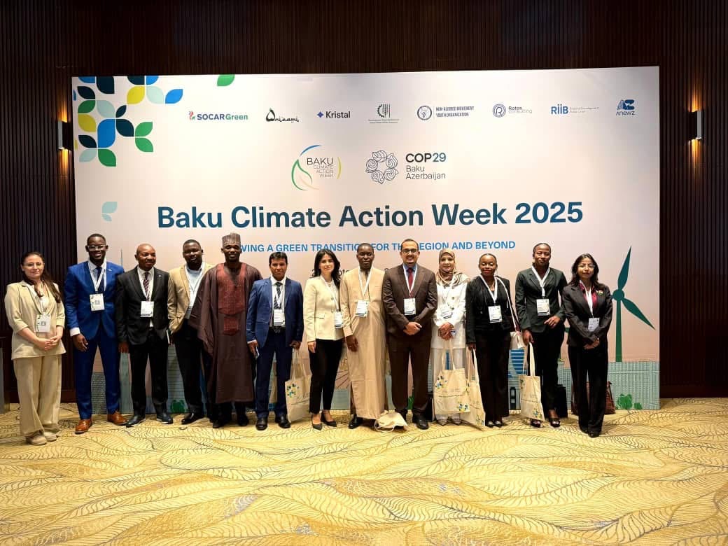 مشاركة عضو المجلس الأعلى للشباب في أسبوع باكو للعمل المناخي 2025