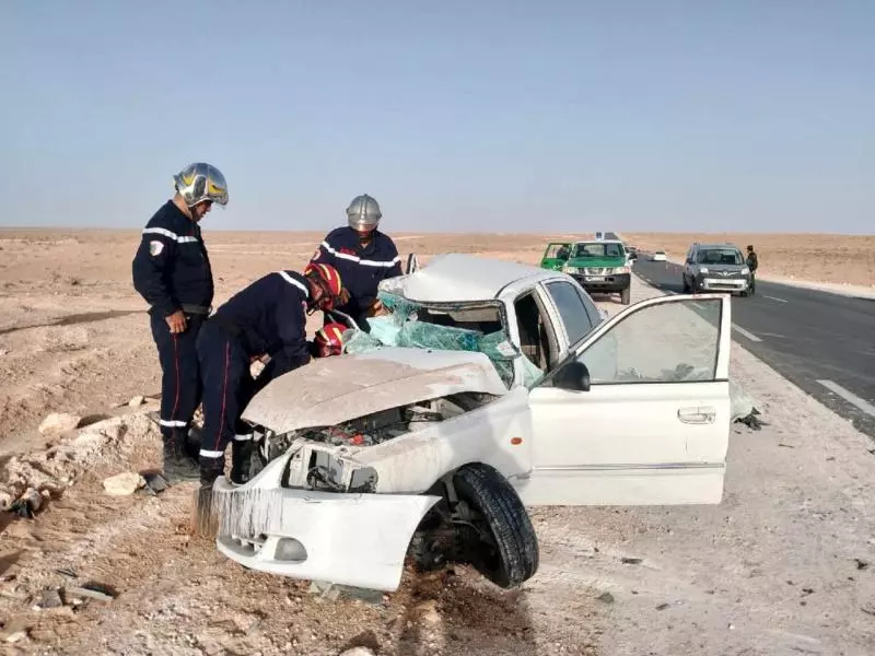حوادث المرور: هلاك 36 شخصا وإصابة 2252 آخرين خلال أسبوع