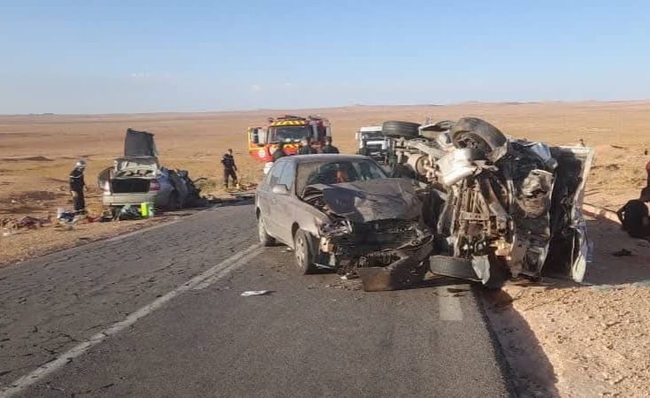 104 وفيات وأكثر من 3800 جريح في حوادث مرور منذ بداية سبتمبر