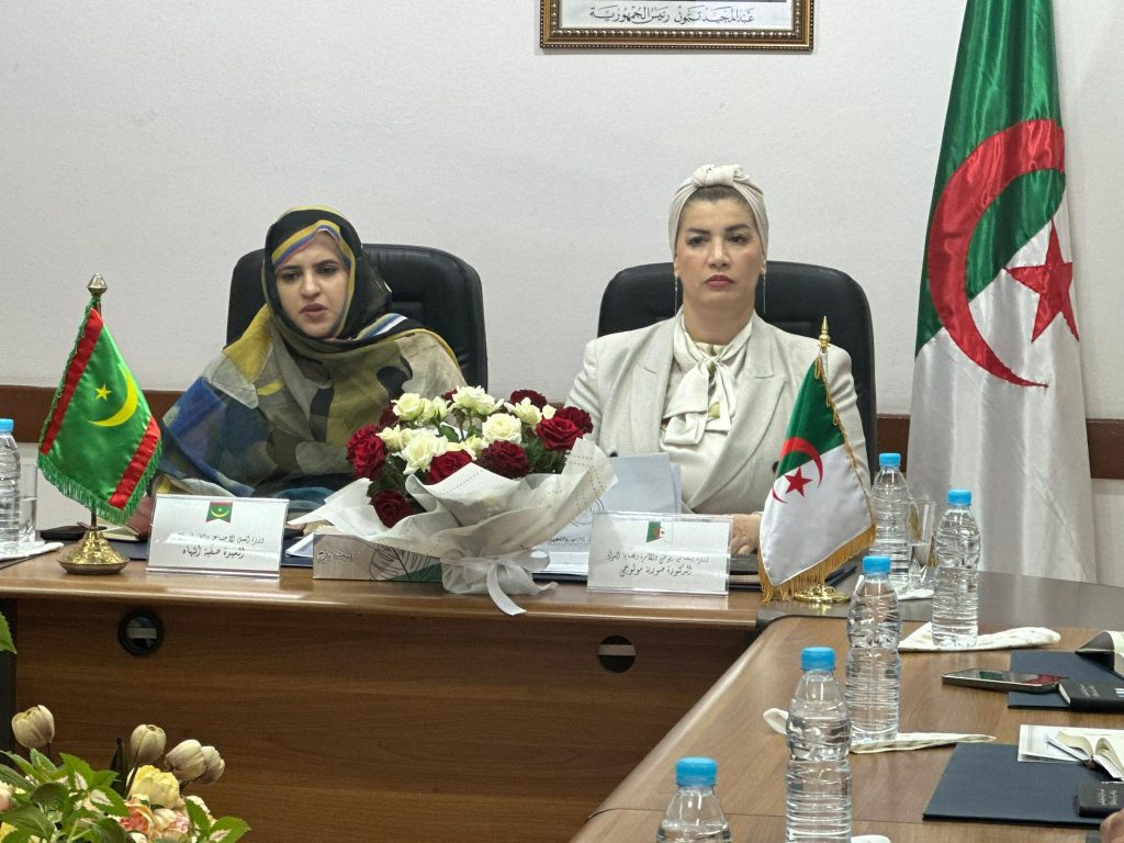 مولوجي تستقبل وزيرة العمل الاجتماعي والطفولة والاسرة الموريتانية