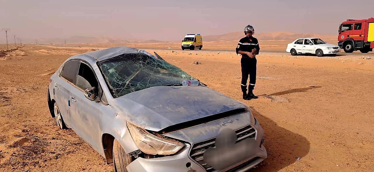 حوادث المرور: وفاة 4 أشخاص واصابة 238 آخرين خلال 24 ساعة