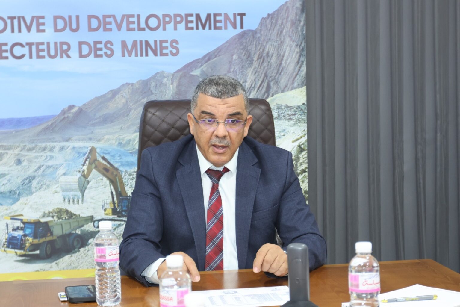 منجم غارا جبيلات: إطلاق أول وحدة للمعالجة الأولية لخام الحديد نهاية أفريل 2026
